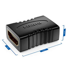 Carica l'immagine nel visualizzatore di Gallery, deleyCON 2x HDMI Adattatore Frizione Connettore - Standard 2 Pezzi