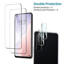 Carica l'immagine nel visualizzatore di Gallery, IMBZBK 【2 Pezzi】 Compatibile con Vetro temperato Huawei P40 Lite 5G, 2-pezzi