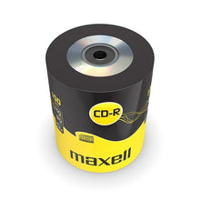 Carica l'immagine nel visualizzatore di Gallery, Maxell 100 Cdr 52X Shrink Termoretratto (100 Disk Pack - Wrapped)