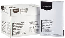 Carica l'immagine nel visualizzatore di Gallery, AmazonBasics Carta da stampa multiuso A4 80gsm, 5x500 fogli, bianco 5 Risme - Ilgrandebazar