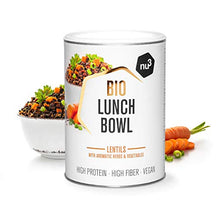 Carica l'immagine nel visualizzatore di Gallery, nu3 Lunch Bowl Lenticchie BIO 400 g - Piatto pronto sano con spezie...