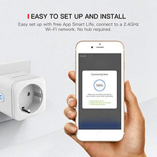 Carica l'immagine nel visualizzatore di Gallery, Presa intelligente WiFi 16 A, 3300 W, mini Smart Plug funziona con Amazon...