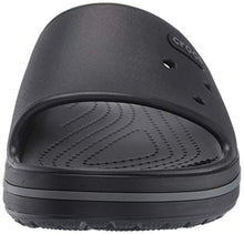 Carica l'immagine nel visualizzatore di Gallery, Crocs Crocband III Slide, Ciabatte Unisex – 39/40 EU, Nero Noire Graphite 02s
