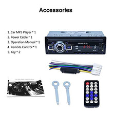 Carica l'immagine nel visualizzatore di Gallery, Aigoss Autoradio Bluetooth, 60W x 4 Auto Stereo Audio Ricevitore FM...