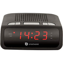 Carica l'immagine nel visualizzatore di Gallery, Smartwares CL-1459 Radiosveglia con Radio FM PLL, Nero