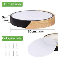 Carica l'immagine nel visualizzatore di Gallery, Kimjo Plafoniera LED 24W 2400LM Lampada da Soffitto Moderno Bianco Caldo