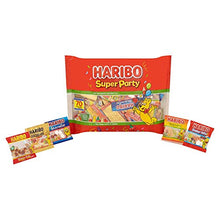 Carica l'immagine nel visualizzatore di Gallery, Haribo Super Party Variety Sweets, 70 mini sacchetti