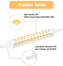 Carica l'immagine nel visualizzatore di Gallery, Bonlux Lampadina 15W R7S 2-Pezzi 118MM NEW Non-dim, Bianco Calda - Ilgrandebazar