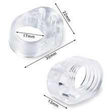 Carica l'immagine nel visualizzatore di Gallery, 10pcs Fermaporte per maniglie in PVC porta a 10 pezzi - Fermaporta per... - Ilgrandebazar