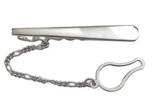 Carica l'immagine nel visualizzatore di Gallery, Fermacravatta In Argento Massiccio 925 Rodiato
