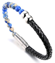 Carica l'immagine nel visualizzatore di Gallery, Halukakah ● Saluto Il Terra ● Bracciale Mare(pietra Imperiale Blu) - Ilgrandebazar