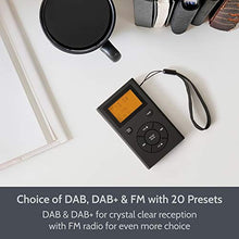 Carica l'immagine nel visualizzatore di Gallery, Radio DAB/DAB+ e FM Portatile Ricaricabile con Cuffie, Radiolina Portatile...