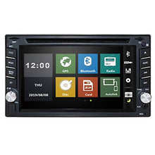 Carica l'immagine nel visualizzatore di Gallery, 6.2" in Dash Car Stereo Double Din Radio New Framework DVD Player GPS Sat... - Ilgrandebazar