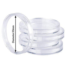 Carica l'immagine nel visualizzatore di Gallery, Gobesty Moneta Capsule, 100 pezzi Capsule per monete Contenitore monete... - Ilgrandebazar