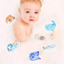 Carica l'immagine nel visualizzatore di Gallery, MOOKLIN 6pcs Giocattoli da Bagnetto per Bambini, Pupazzetti Il Bagno,...