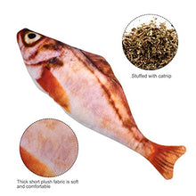 Carica l'immagine nel visualizzatore di Gallery, Dokpav 4PCS 20CM Simulazione Peluche di Pesce, Giocattoli per Gatto,...