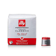 Carica l'immagine nel visualizzatore di Gallery, illy Capsule Caffè Iperespresso Tostato Classico, 6 Confezioni da 18... - Ilgrandebazar