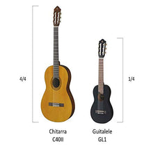 Carica l'immagine nel visualizzatore di Gallery, Yamaha GL1 Guitalele - Chitarra in Legno con Dimensioni Ukulele (43,2 cm,... - Ilgrandebazar