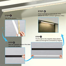 Carica l'immagine nel visualizzatore di Gallery, Lampada da Armadio, TASMOR Luce Armadio Led con Sensore, Auto On/Off 1 Pezzo - Ilgrandebazar