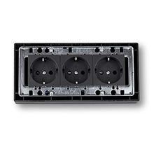 Carica l'immagine nel visualizzatore di Gallery, Presa angolare con 2 prese Schuko, 2 uscite USB per cucina, ufficio,...