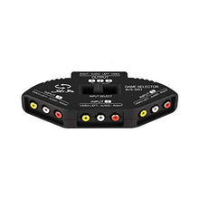 Carica l'immagine nel visualizzatore di Gallery, Commutatore audio video, AV Connettori, RCA Selettore con 3-porte-Input... - Ilgrandebazar