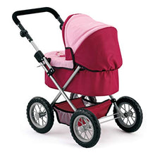 Carica l'immagine nel visualizzatore di Gallery, Bayer Design 13014 - Passeggino per Bambole Trendy Rosso Vino