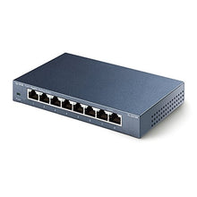Carica l'immagine nel visualizzatore di Gallery, TP-Link TL-SG108 Switch 8 Porte Gigabit, 10/100/1000 Mbps, Plug &amp; Play,... - Ilgrandebazar