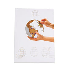 Carica l'immagine nel visualizzatore di Gallery, Exerz EX-SCGL20 Globo da Grattare (Diametro: 20 cm) / Mappamondo/Scratchable...