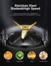 Carica l'immagine nel visualizzatore di Gallery, Frullatore 700W Vetro Multifunzione per Frullati e Smoothie,... - Ilgrandebazar