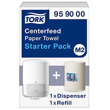 Carica l'immagine nel visualizzatore di Gallery, Tork 959000 Asciugamani Starter Pack: 1 Dispenser per asciugamani a... - Ilgrandebazar