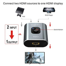 Carica l'immagine nel visualizzatore di Gallery, HDMI Switch Splitter, GANA Alluminio bidirezionale 2... - Ilgrandebazar