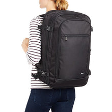 Carica l'immagine nel visualizzatore di Gallery, AmazonBasics - Zaino da viaggio/bagaglio a mano, Nero - 50L