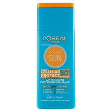 Carica l'immagine nel visualizzatore di Gallery, L'Oréal Paris Sublime Sun Cellular Protect, Latte Solare Protezione 200 ml