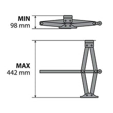 Carica l'immagine nel visualizzatore di Gallery, Lampa 71501 Cric a pantografo - 2.000 kg