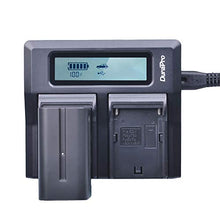 Carica l'immagine nel visualizzatore di Gallery, DuraPro - Caricabatterie super rapido con doppio display LCD, per batterie...