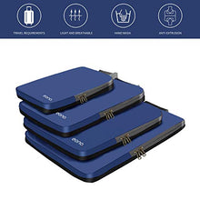 Carica l'immagine nel visualizzatore di Gallery, Eono by Amazon - Organizzatori da Viaggio a Compressione, 4 Pezzi, Navy