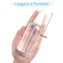 Carica l'immagine nel visualizzatore di Gallery, 8 * 100ML Fenvella Flaconi Vuoti 100ml Trasparente Plastic Bottiglia a...