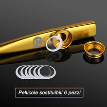 Carica l'immagine nel visualizzatore di Gallery, Anpro 6 Pezzi Kazoo in metallo con sei membrane flauto membrana bocca Kazoo... - Ilgrandebazar
