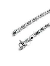 Carica l'immagine nel visualizzatore di Gallery, BESTEEL 3MM Bracciali per Charm e Bead Donne Catena del Serpente... - Ilgrandebazar