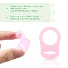 Carica l'immagine nel visualizzatore di Gallery, Clip per Ciuccio e Silicone Pulsante Anello, Gnews 5 pc Catena... - Ilgrandebazar