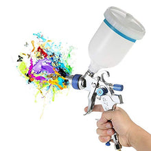 Carica l'immagine nel visualizzatore di Gallery, KKmoon 601 Airbrush Kit HVLP Pistola a Spruzzo d'aria Gravity Feed Paint... - Ilgrandebazar