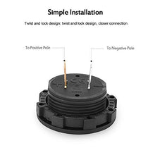 Carica l'immagine nel visualizzatore di Gallery, YGL Voltmetro DC 24v / 12v Auto/Moto Impermeabile Tensione Corrente Blu - Ilgrandebazar