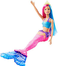 Carica l'immagine nel visualizzatore di Gallery, Barbie- Dreamtopia Bambola Sirena con Capelli Rosa e Blu Giocattolo per... - Ilgrandebazar