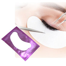 Carica l'immagine nel visualizzatore di Gallery, 50 Paio Cerotti Gel per Estensioni Ciglia Eye Pads Occhio Patch Viola