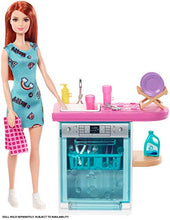 Carica l'immagine nel visualizzatore di Gallery, Barbie Set di Arredamenti da Interno, con Lavastoviglie, Sportello... - Ilgrandebazar