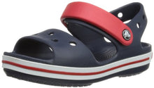 Carica l'immagine nel visualizzatore di Gallery, Crocs Crocband Kids, Sandali con Cinturino alla 33/34 EU, Blu Navy Red