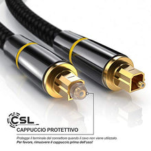 Carica l'immagine nel visualizzatore di Gallery, CSL - 3m Cavo Ottico Platinum toslink HQ Digitale -