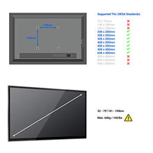Carica l'immagine nel visualizzatore di Gallery, deleyCON supporto universale TV a parete – fino a 66Kg - mobile completa - Ilgrandebazar
