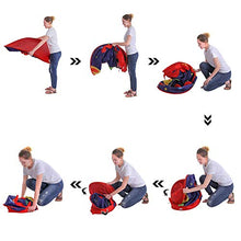 Carica l'immagine nel visualizzatore di Gallery, SONGMICS Tenda da Gioco Castello con Astronavi per Ragazzi e Bambini, rosso - Ilgrandebazar