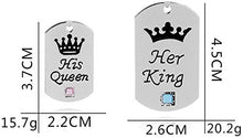 Carica l'immagine nel visualizzatore di Gallery, 6 pezzi Acciaio inossidabile San Valentino regalo Lovers marito e moglie... - Ilgrandebazar